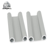 factory price various shape anodized aluminium keder track profile